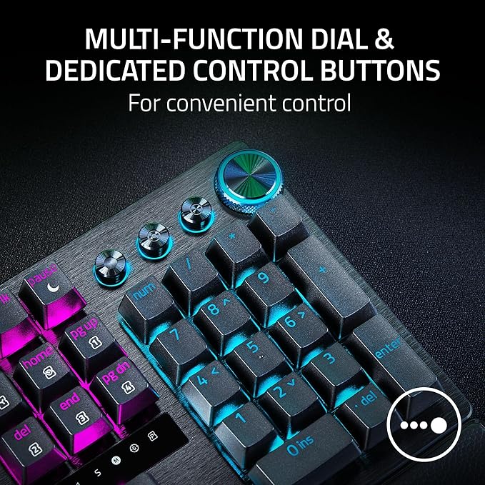 Teclado Gamer Razer Huntsman V3 Pro QWERTY USB-C miniatura 8