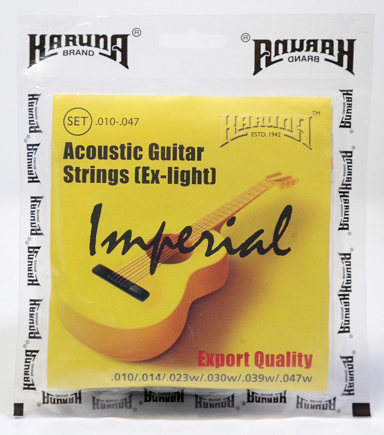 Karuna Imperial 80/20 Bronze Acoustic Guitar Strings Extra Light