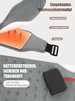 Kintiwe Vezeték Nélküli Fűtőpánt 10000 mAh Akkumulátorral 3 Hőfokozattal 4