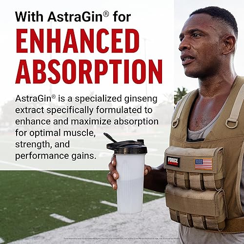 Miniatura 5 de Force Factor Polvo de creatina HMB, 5g de monohidrato de creatina + 3g de myHMB para el crecimiento muscular, fuerza, energía y recuperación, con