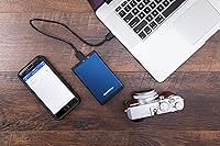 Vista 5 de SecureData SecureDrive BT 250GB SSD Hardware Encriptado USB 3.0 Ext Drive FIPS 140-2 Nivel 3 Desbloqueo a través de la aplicación de teléfono