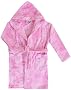 Kids Tie-Dye Hooded Cotton Bathrobe - Ultra Absorbent & Soft Skin-Friendly Spa Robe - Vibrant Colors for Bath, Pool & Beach. (TD ROSE)