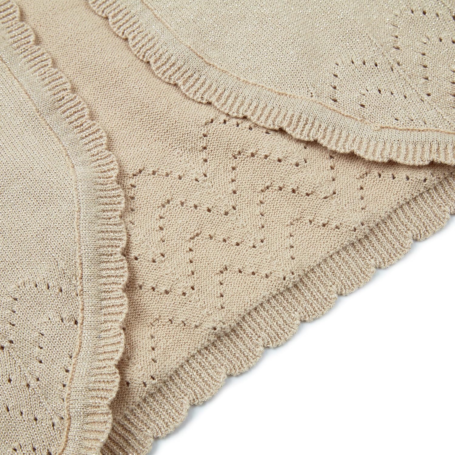 CUNYI Girls Sparkle Bolero Cardigans Long Sleeve Cropped Cardigan Shrug for Dresses Lightweight Knit Sweater Elegant - Image 5