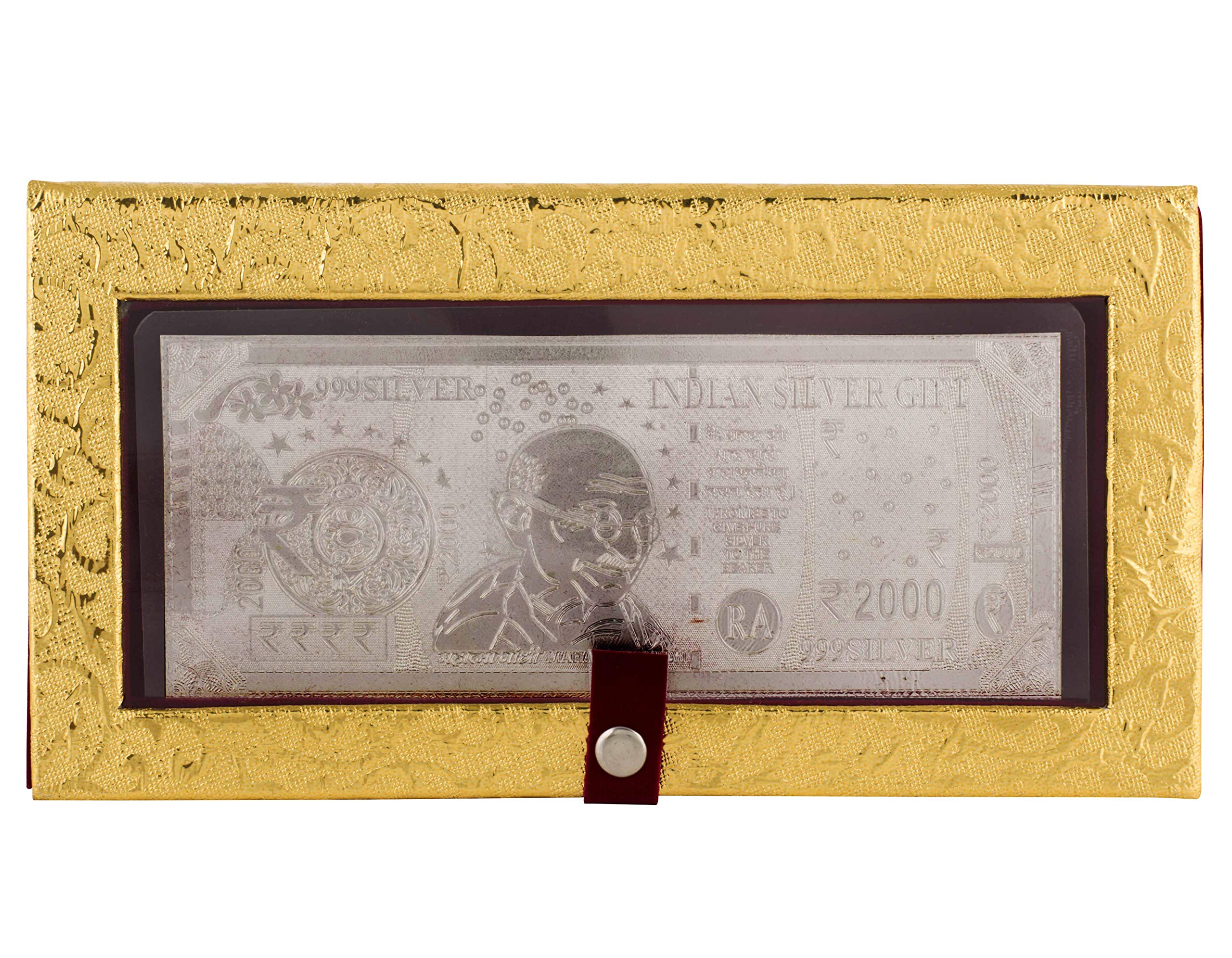 Rajoria Jewels Guaranteed 990 Pure Silver 2000 Card for Gifting with Gold Velvet Cover, Silver card for Gift (B08B8DWFQY) Amazon Price History, Amazon Price Tracker