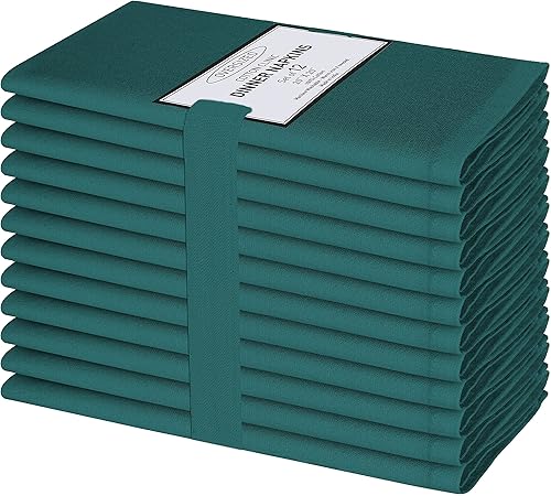 Miniatura 13 de Cotton Clinic Servilletas de tela – Servilletas de mesa perfectas para uso diario – Suave y duradero lavable – Ideal para fiestas, bodas, Navidad