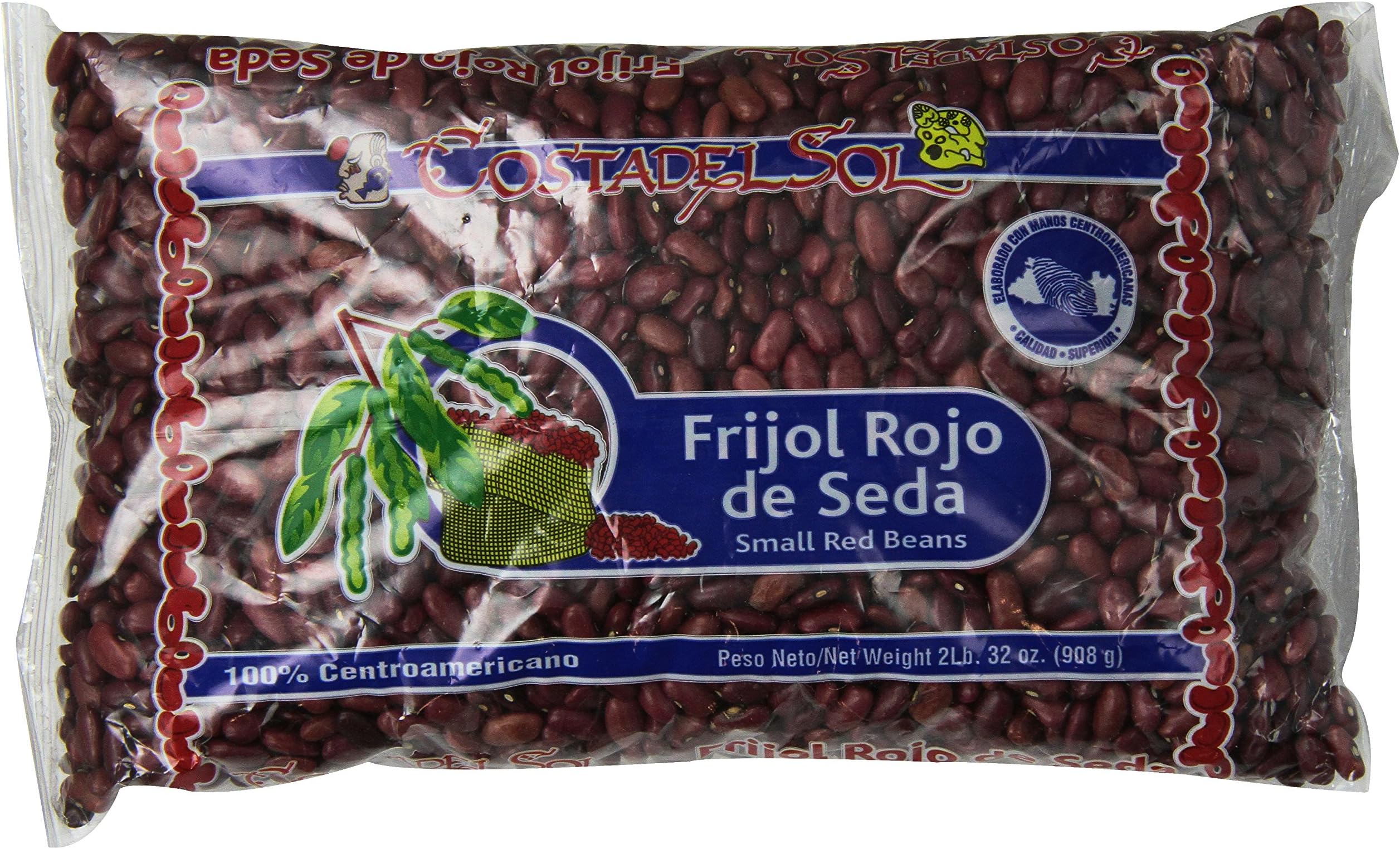 CostadelSol Frijol Rojo de Seda Red Beans, 2 Pound
