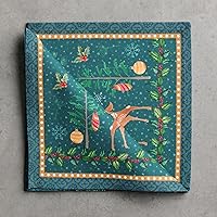 Vista 32 de Maison d' Hermine - Juego de 4 servilletas 100 % de tela de algodón lavable, decorar o regalar, hogar, cocina, comedor, fiestas de cóctel