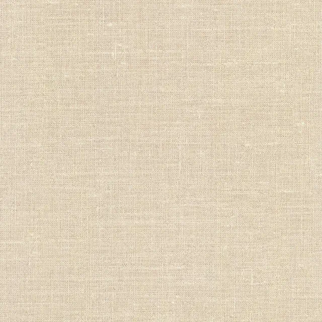 LUTECE Imitation Jute Wallpaper - Beige Vinyl on Fleece for Living Room & Bedroom