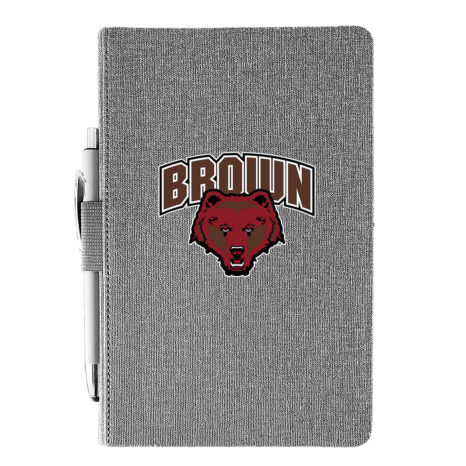 The Fanatic Group Brown Bears Journal with Pen, Design 1 - Gray