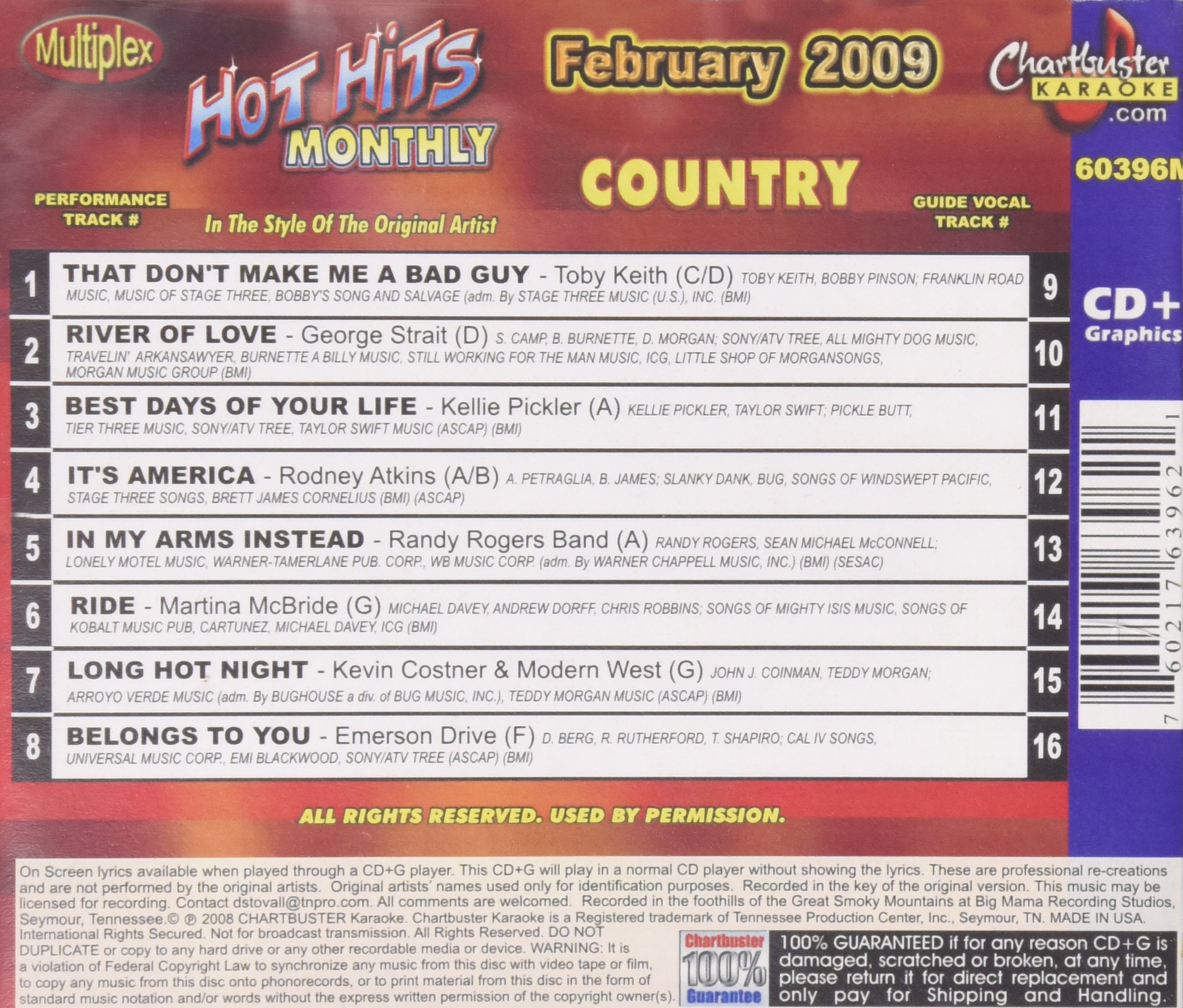 Hot Hits Country: Febru