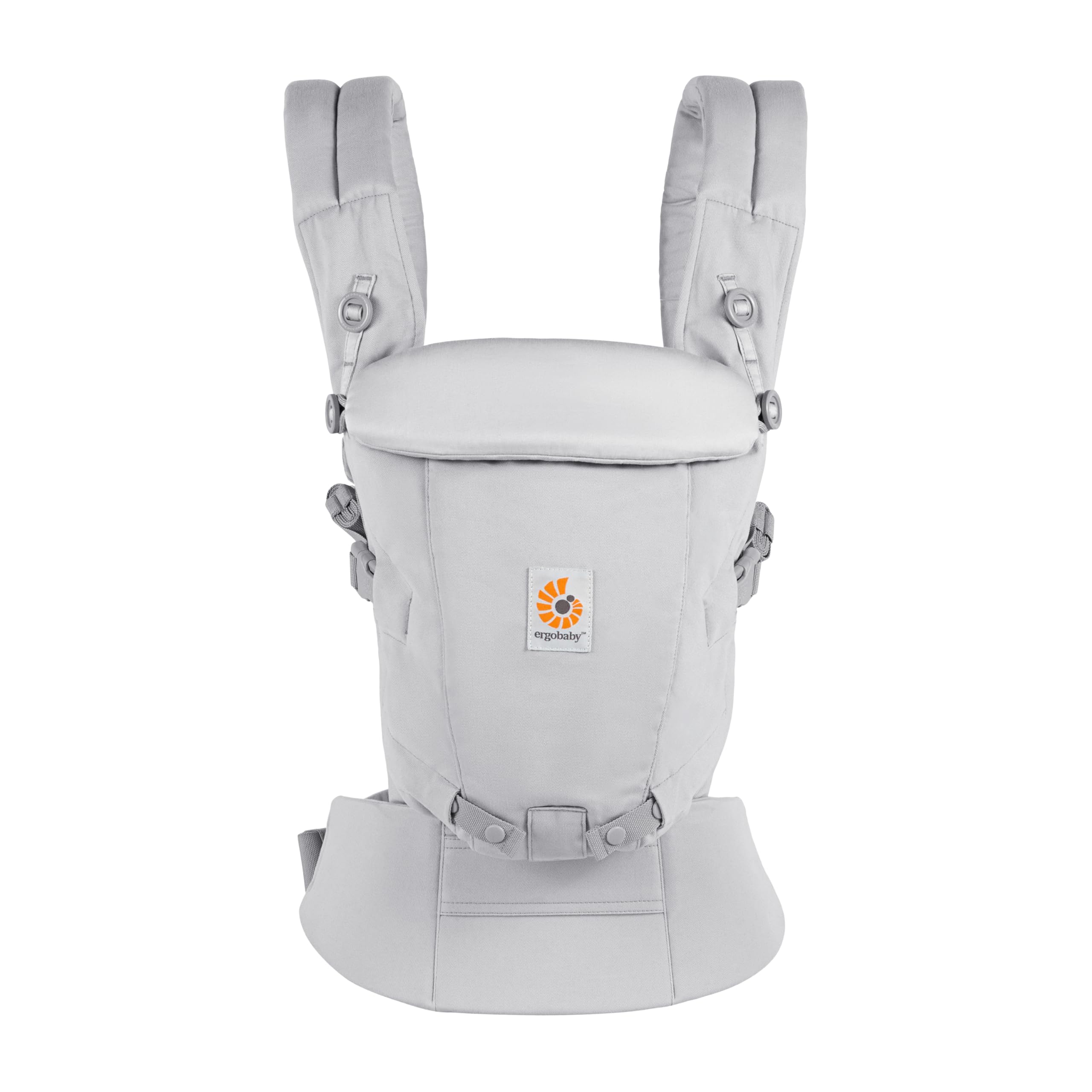 Ergobaby Adapt Baby Carrier for Newborns from Birth, 3 Positions, SoftFlex Mesh, Ergonomic Baby Belly Carrier, Back Carrier, Baby Carrier, Onyx Black — view 12
