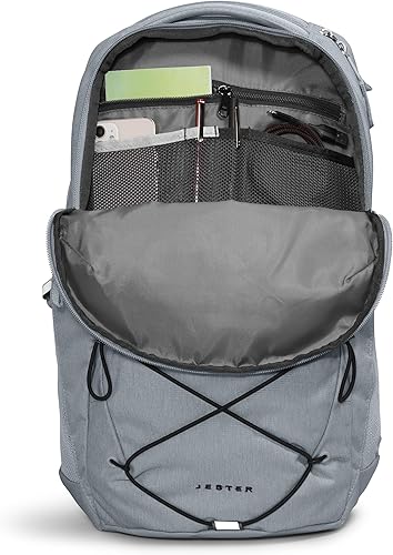 Miniatura 4 de THE NORTH FACE Jester Everyday Mochila  Mochila repelente al agua, funda para laptop de 16 pulgadas, gran compartimento principal, Gris medio