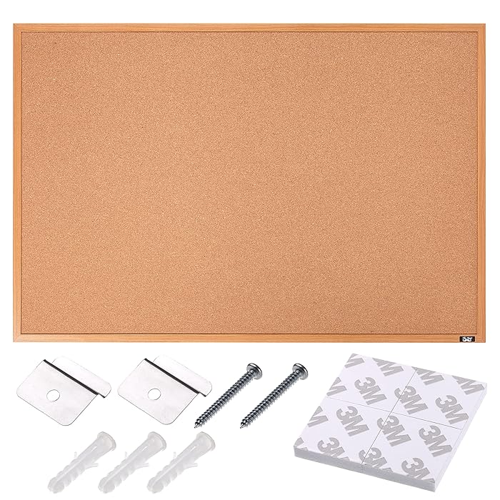 Buy Mr. Pen Tac Board, 23 x 35 Inch, Bulletin Board, Cork Board, Cork