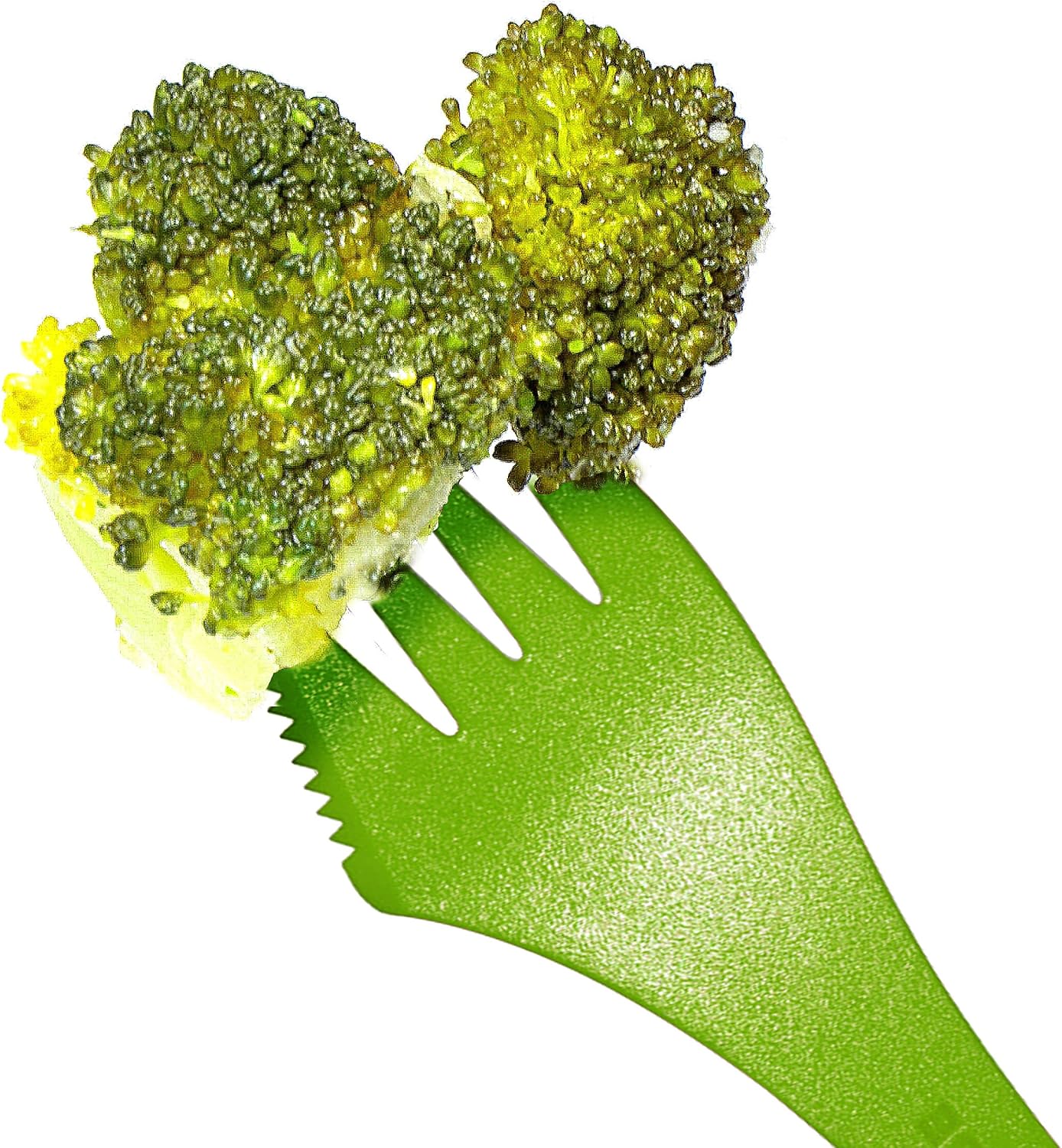 Light My Fire Original BPA-Free Tritan Spork Multi-Color 4-Pack - Blue, Red, Yellow, Green Apple