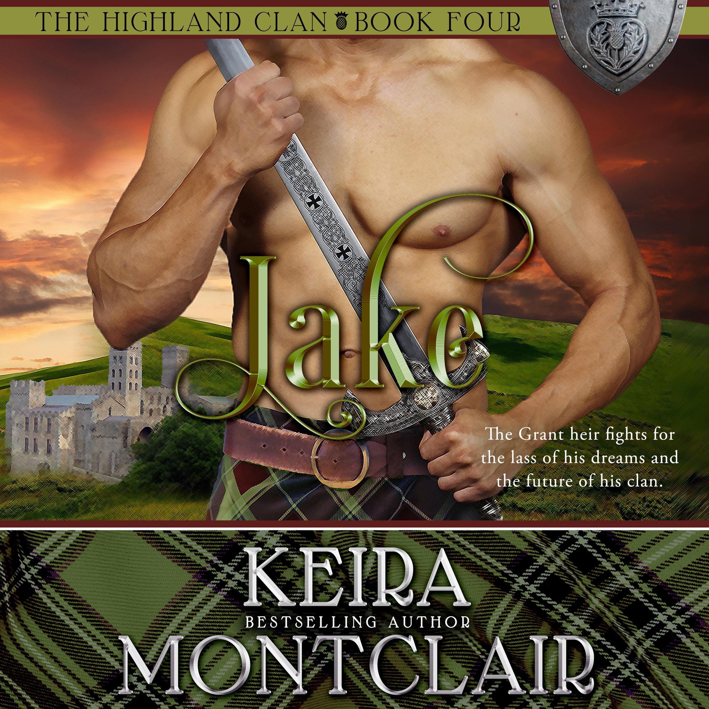 Cover art for Jake: The Highland Clan, Book 4