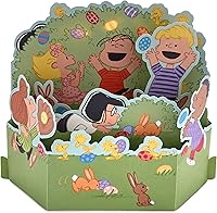 Vista 6 de Hallmark Musical Pop Up Easter Card (Easter Egg, Plays Ode to Joy) & Paper Wonder Peanuts Pop Up Easter Card with Sound