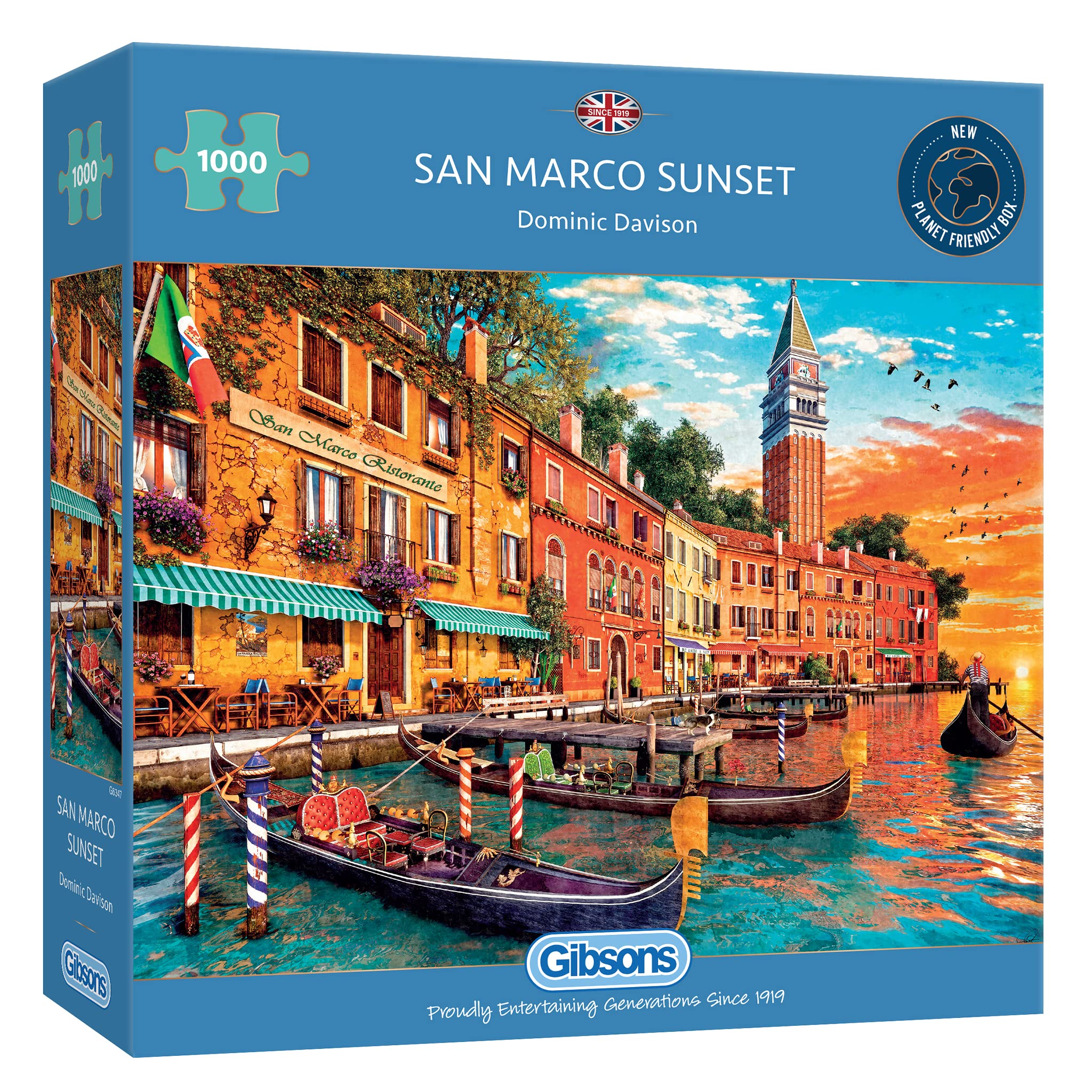 Clementoni - Puzzle pour Adultes 500 Pièces, HQC Sunset Over