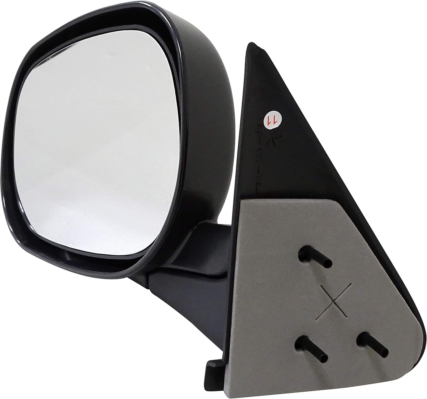 Dorman 955-255 Driver Side Manual Door Mirror - Folding Compatible with Select Dodge Models, Black