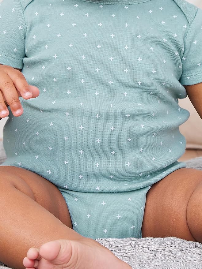 Body Bebé Manga Corta Unisex Animales/Arcoíris/Rayas miniatura 8