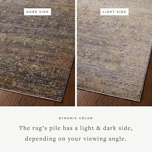 Miniatura 4 de Loloi Jean Stoffer x Loloi Bradbury Collection BRU-05 - Alfombra de área de 10 pies x 14 pies, color tintamulti