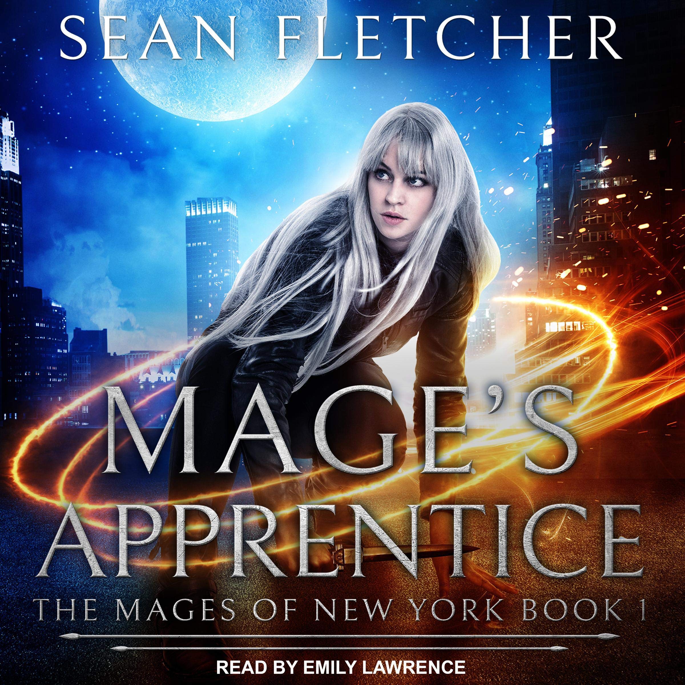 Cover art for Mage's Apprentice: Mages of New York Series, Book 1