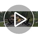 Folding Adirondack Chair, HDPE All-Weather Outdoor Chair | with Cup Holder, Wood Grain, Wide Armrest, Oversized Fire Pit Chair, Plastic Patio Chair for Deck, Backyard, Black image 7