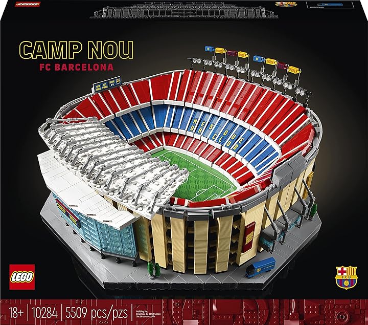 Lego creator mattoncini per costruzione campo sportivo del barcellona camp nou 10284 Lego creator mattoncini per costruzione campo sportivo del barcellona camp nou 10284