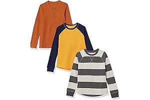 Boys Long-Sleeve Knit Thermal T-Shirt