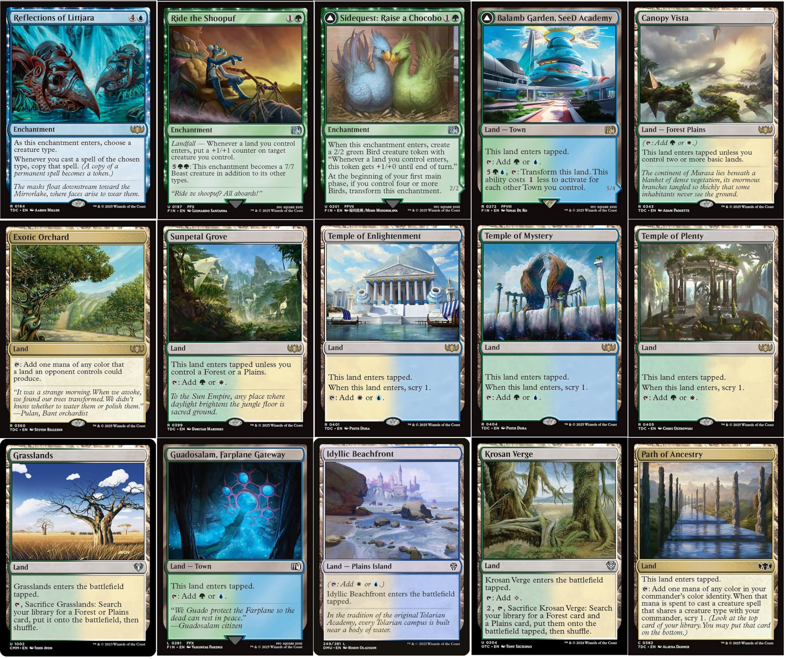 the party tree mtg commander deck Amazon.com: Final Fantasy Magic The Gathering Commander Deck - Chocobo Bird  - Bant Blue Green White - EDH cEDH - 100 Card - Custom MTG Deck