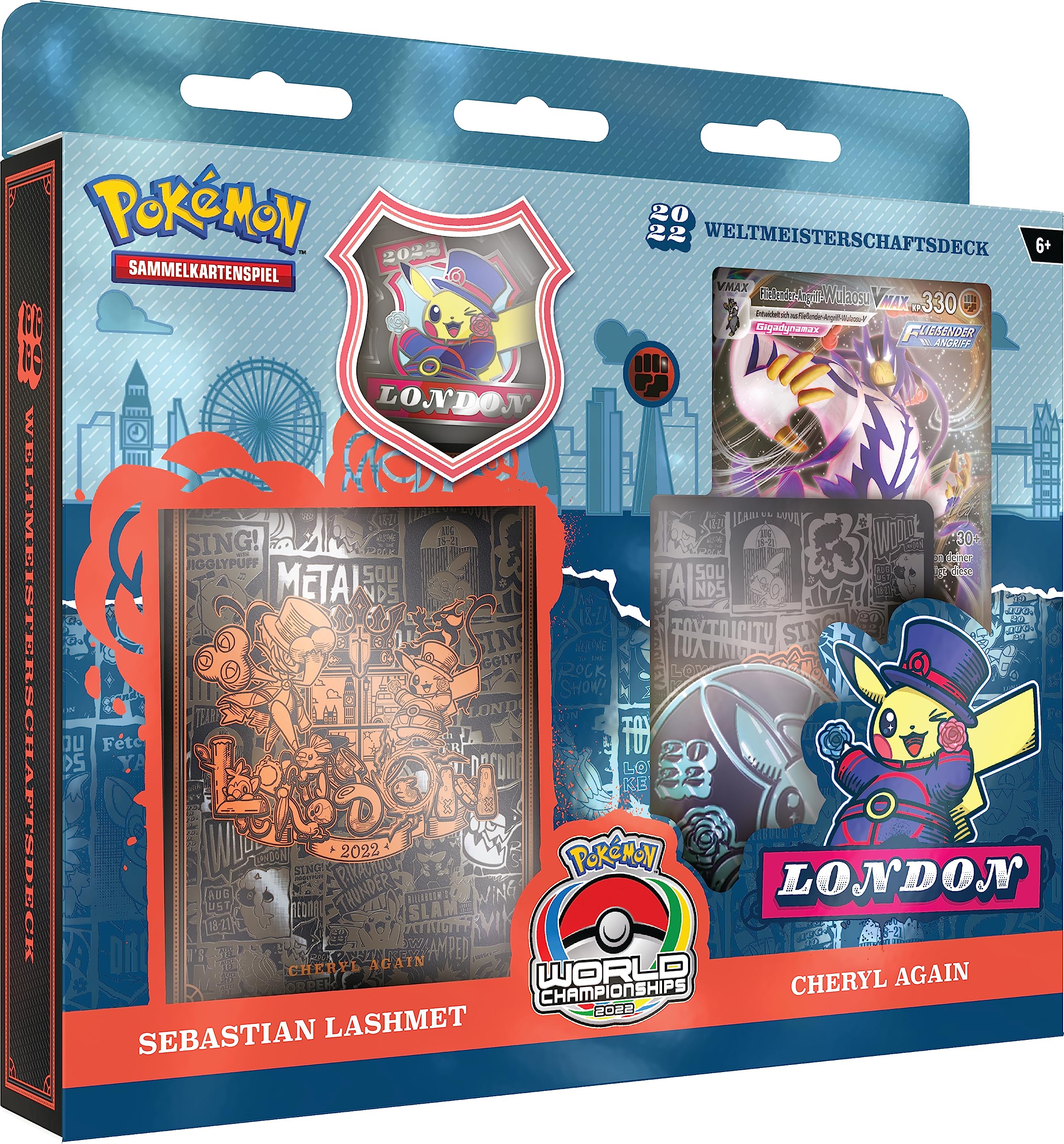 Pokémon-Sammelkartenspiel: Weltmeisterschaftsdeck 2022: Sebastian Lashmet