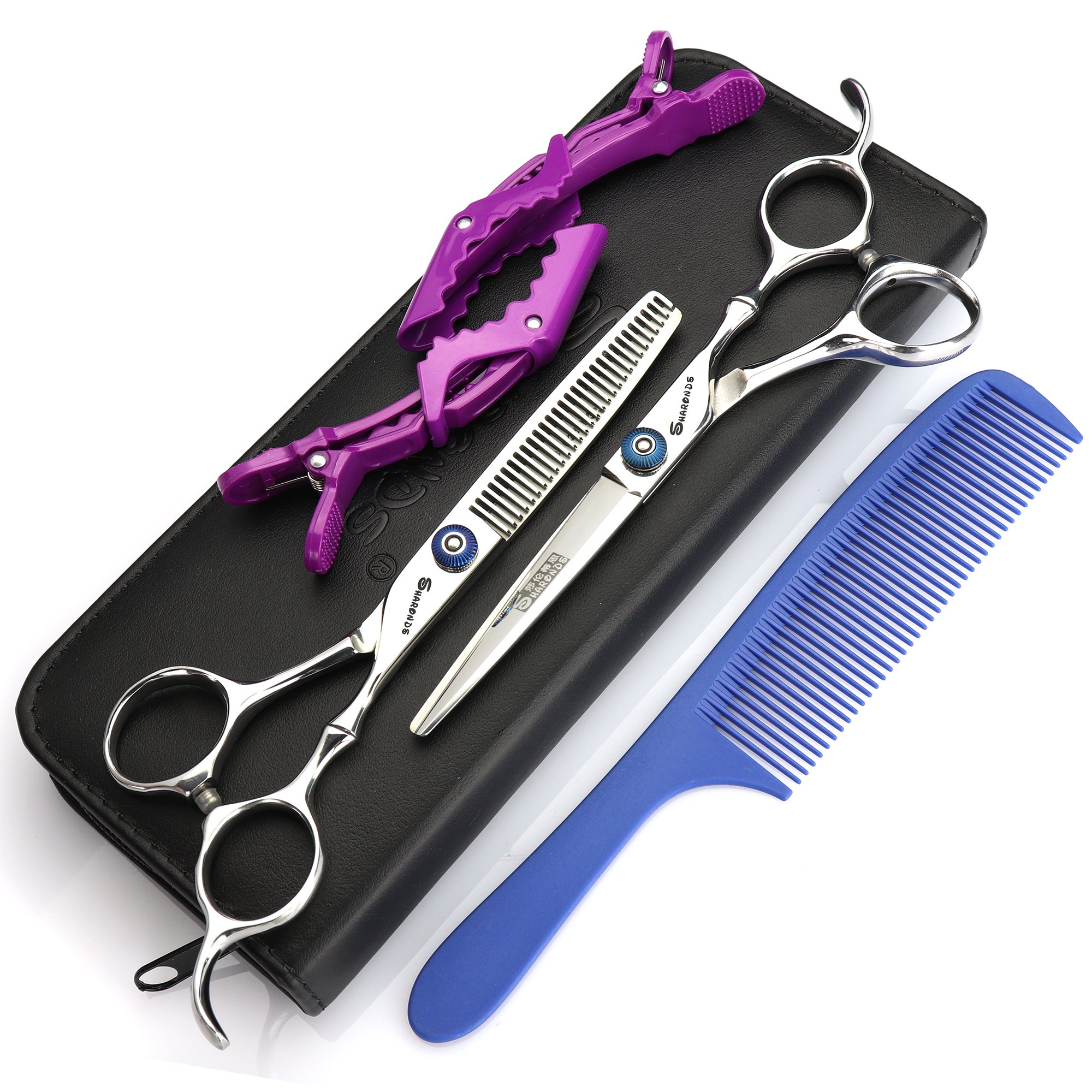 6 pollici Razor Edge barbiere forbici giapponesi in acciaio inossidabile di precisione professionale Set.