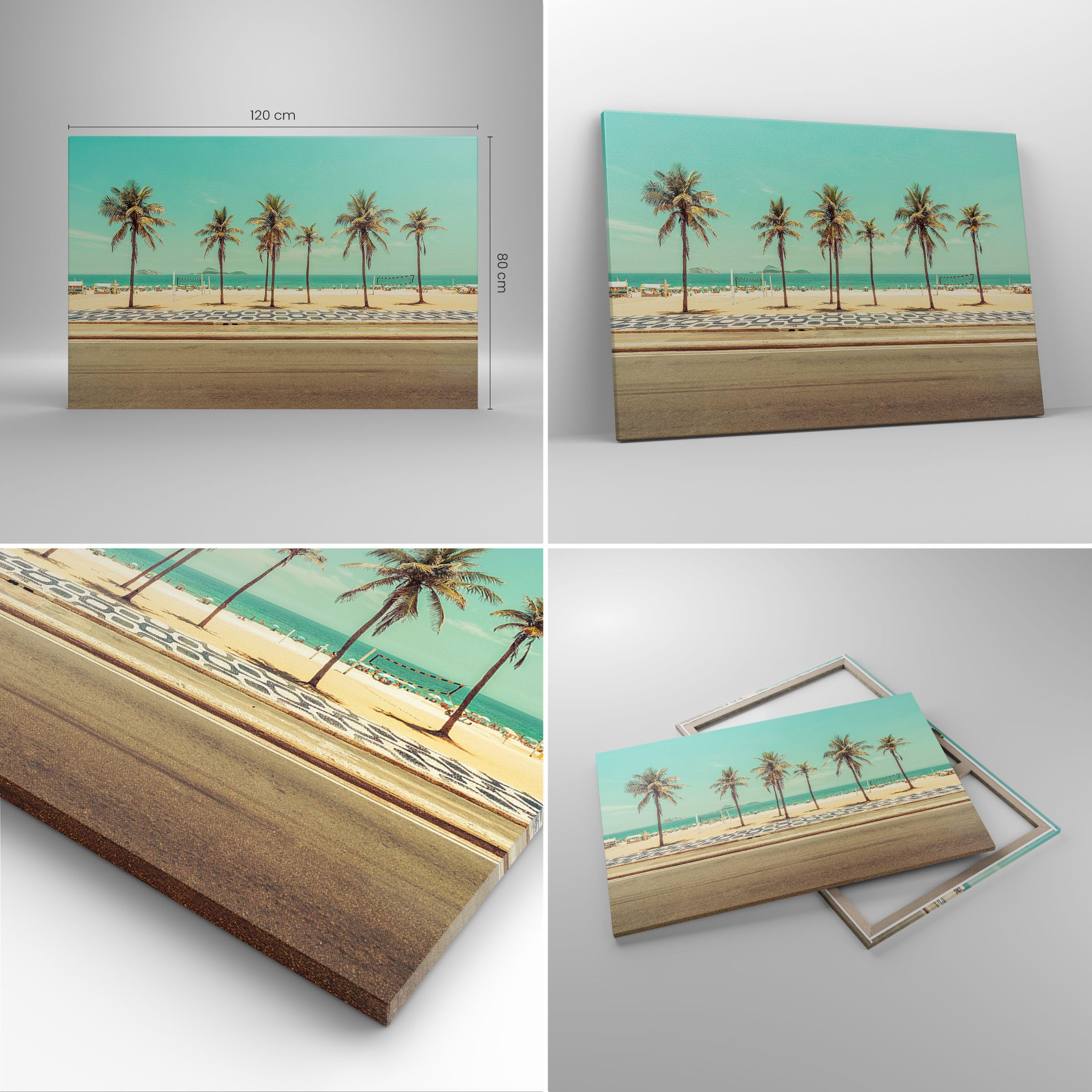 Moderne Impression sur Toile 100x70cm Image Tableau Decoration Murale arbre nature champ Grand Tableaux Decoratifs Muraux Chambre Cuisine Horizontal Deco Cadre Décoration Salon Art Wall AA100x70-3627