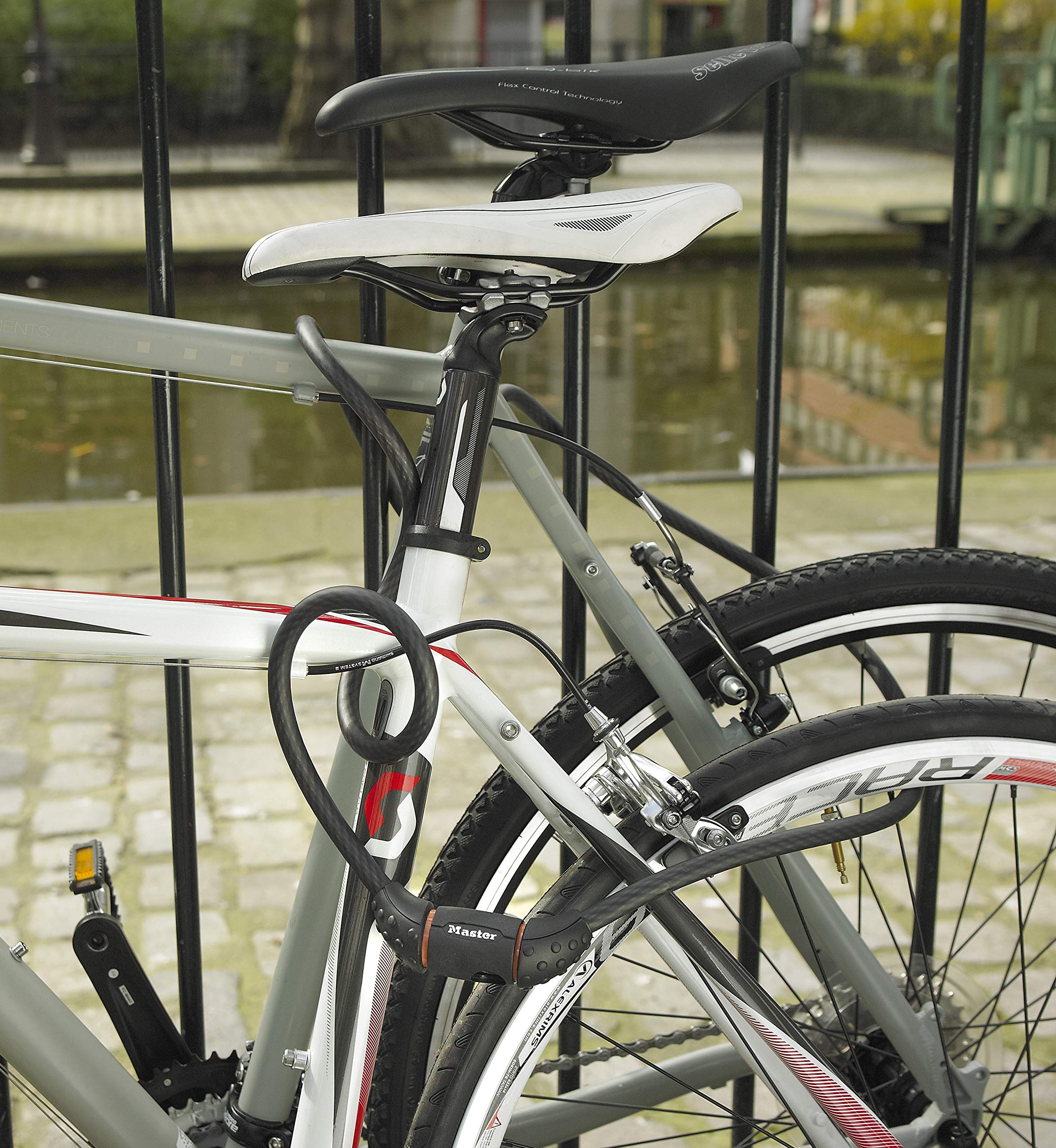 LUCCHETTO x BICI BLINDATO 100CM -CAVO ACCIAIO ANTIFURTO