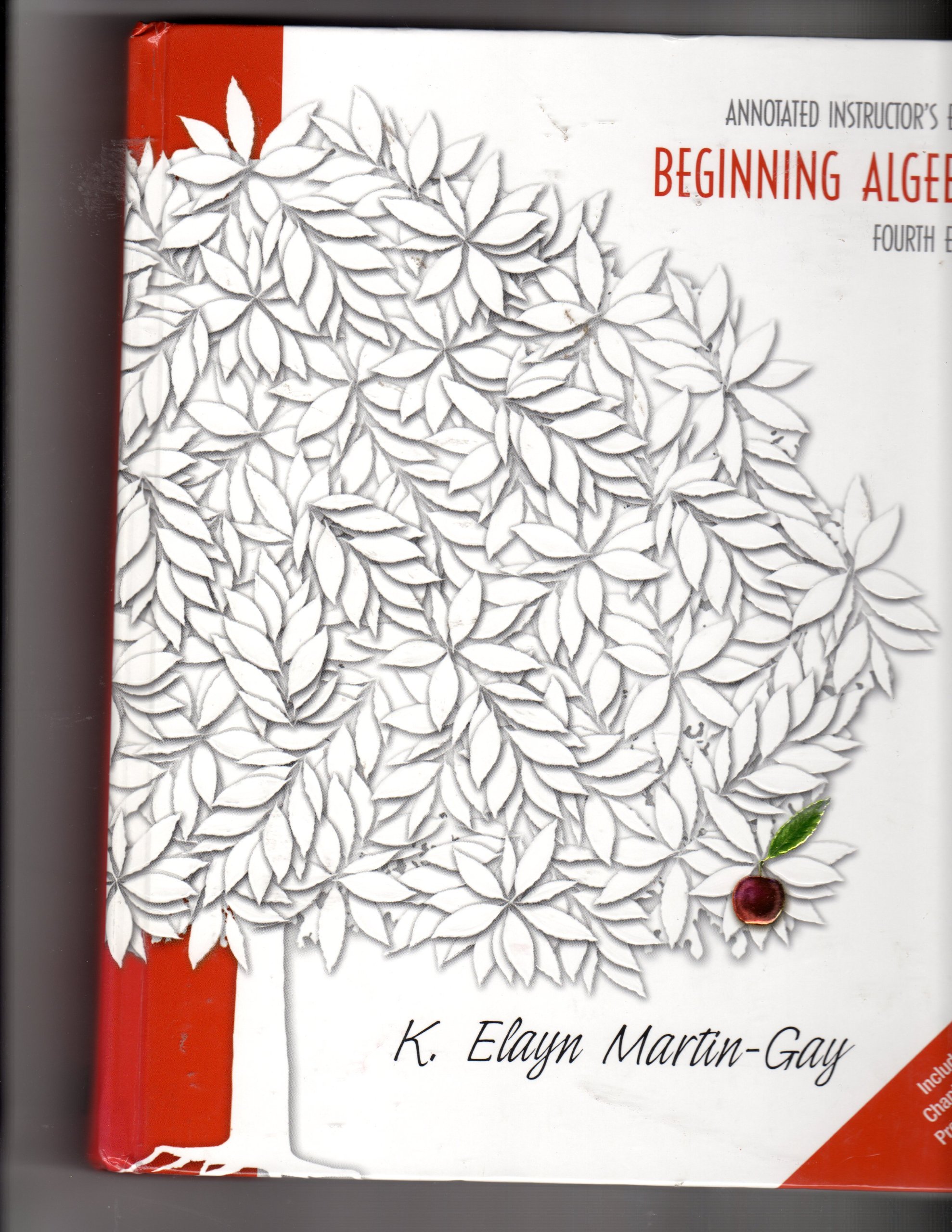 Beginning Algebra, Annotated Teacher's Edition, Fourth Edition