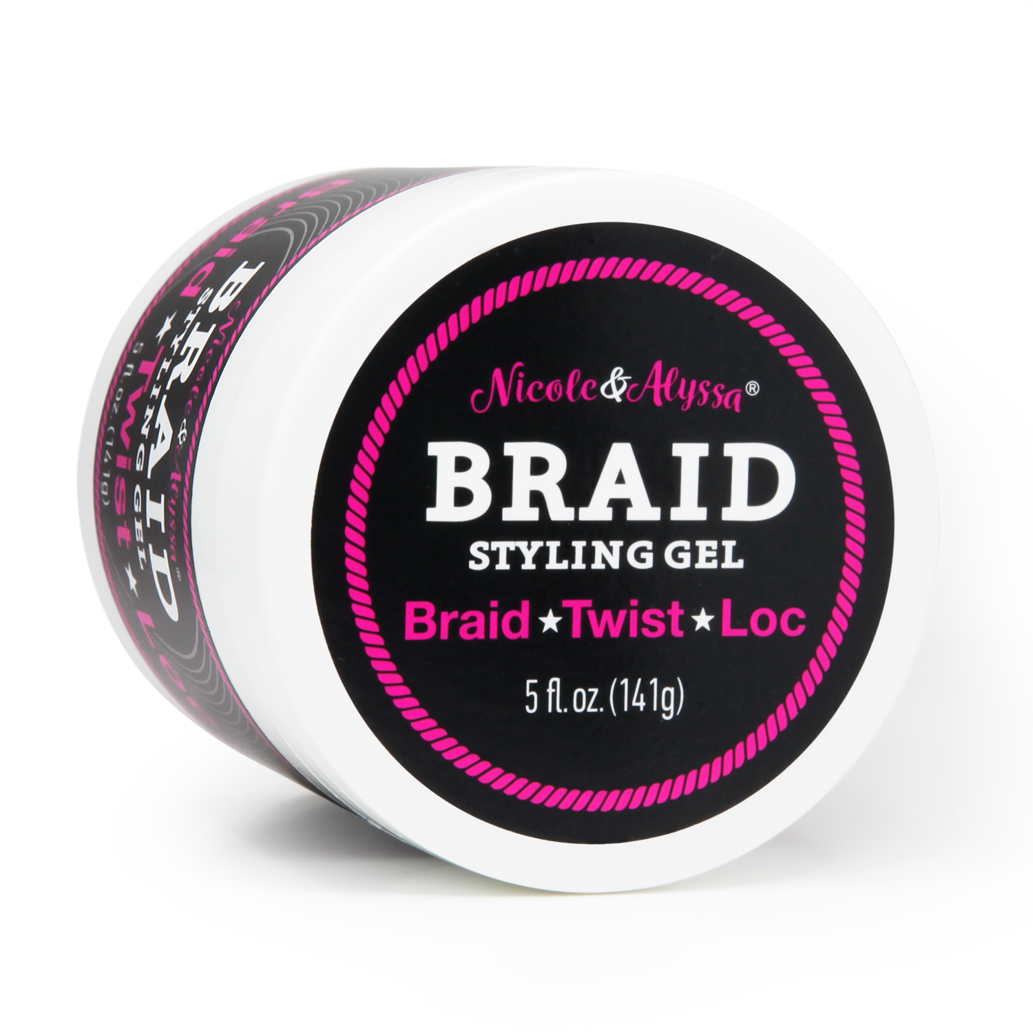 Amazon.com : Nicole & Alyssa - Braiding Gel 7.9oz – No Flakes or