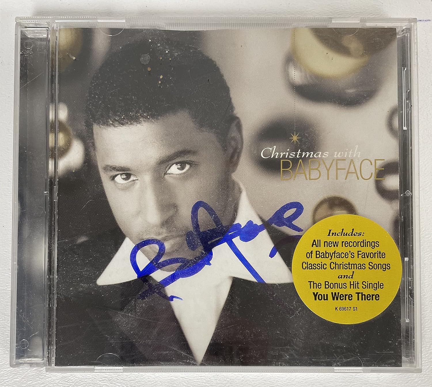 Babyface Signed Autographed 'Christmas With Babyface' Music CD COA