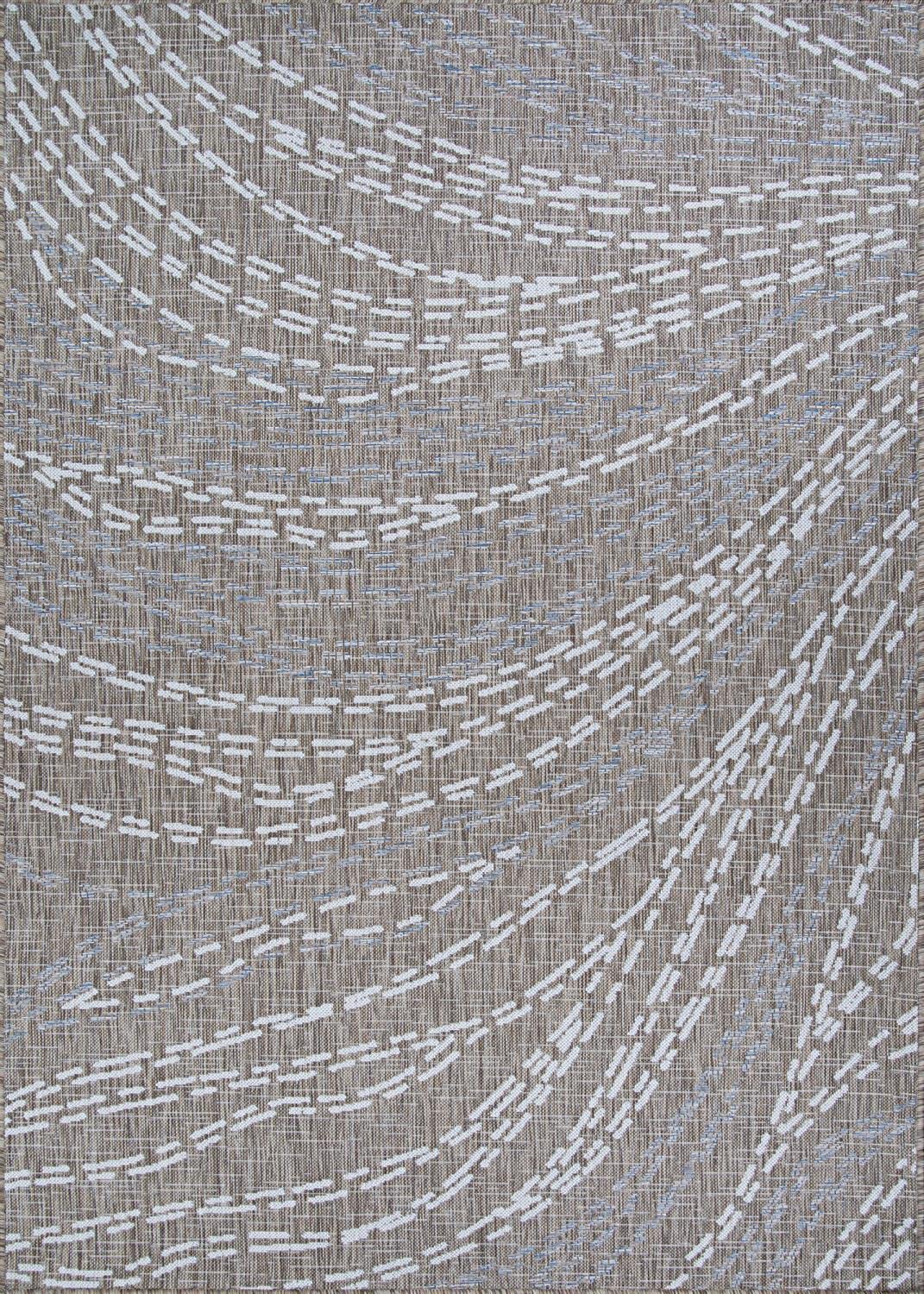 CouristanCharm Aurora Indoor/Outdoor Area Rug, 3'3" x 5'6", Twig Light Brown