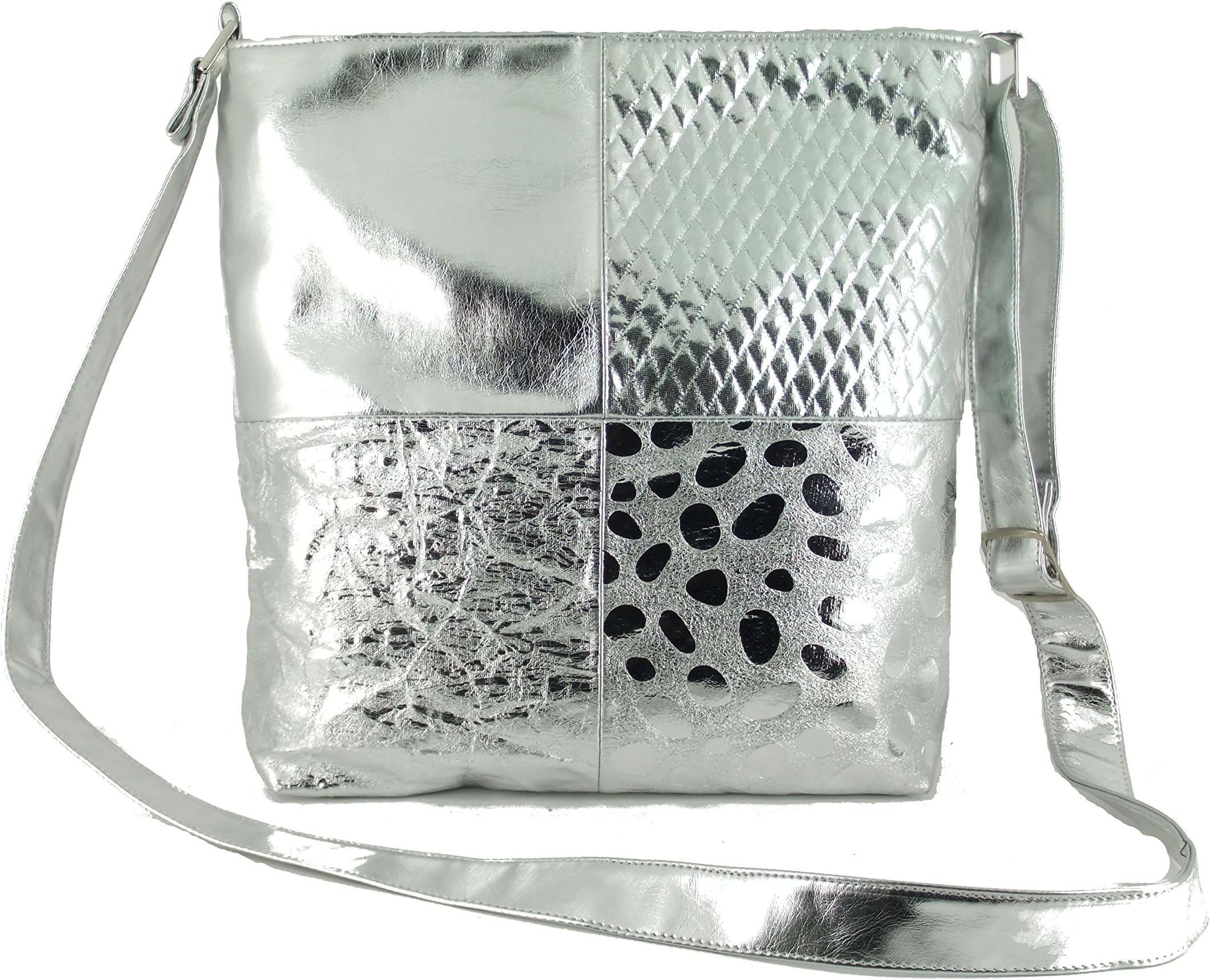 LONI Groovy Metallic Cross-body Shoulder Bag