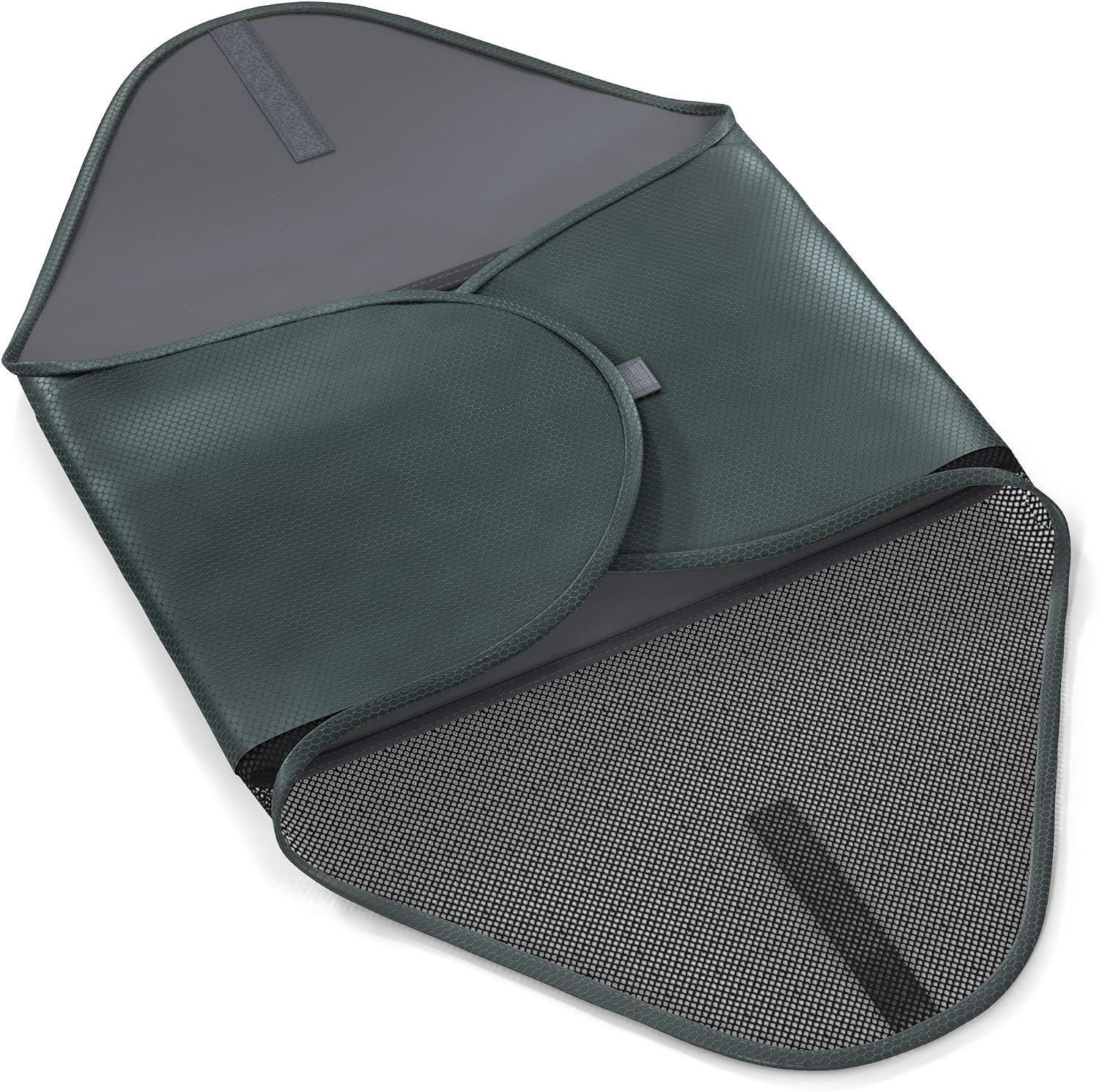 Dot&Dot Packing Folder for Travel - 15 inch Garment Sleeves 2 piece Set Gray