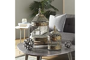 Deco 79 Decorative Birdcage: A Touch of Vintage Charm for Your Home