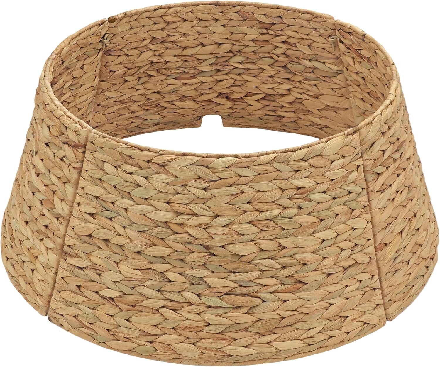 CENBOSS Rattan Christmas Tree Collar, Wicker Tree Skirt & Stand Base Cover (Natural, 42 inch) Natural 42 inch