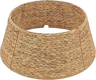 CENBOSS Rattan Christmas Tree Collar, Wicker Tree Skirt & Stand Base Cover (Natural, 36 inch)