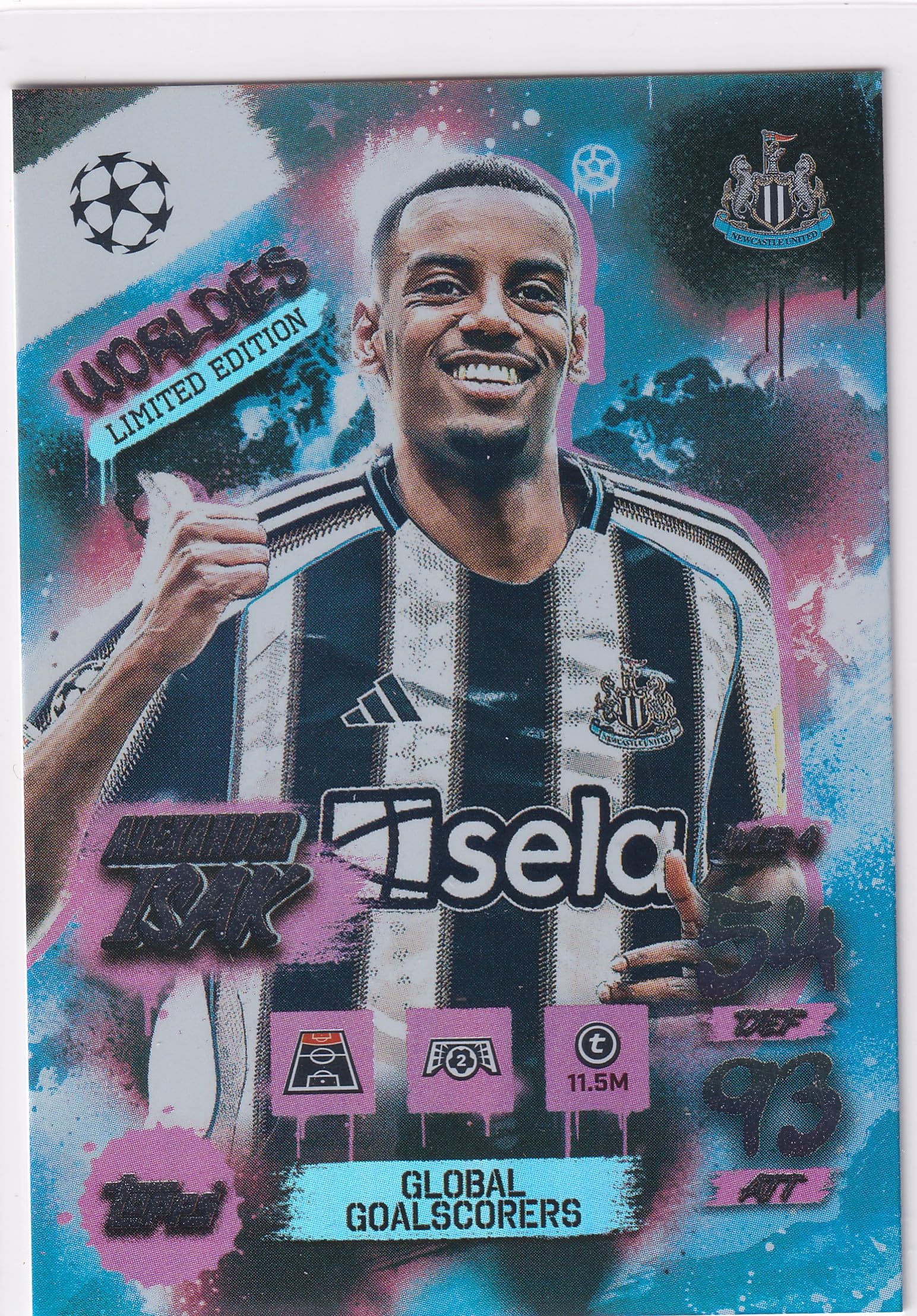 Match Attax 2025 2026 Worldies Limited Edition Trading Card(s) You