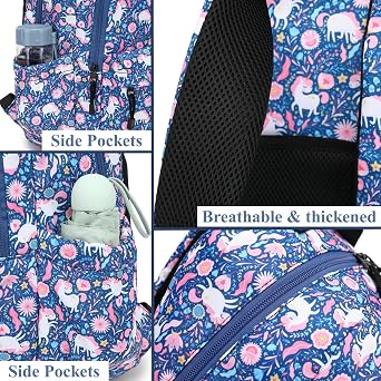 Leaper Floral School Backpack Travel Bag Bookbag College Bags Daypack