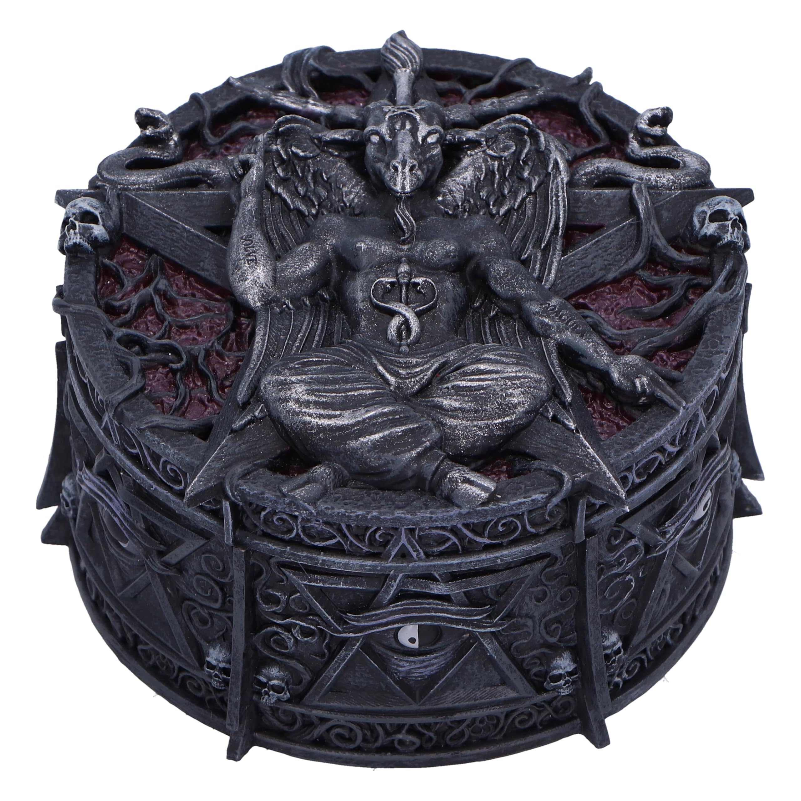 Nemesis Now Black Hoard Of The Baphomet Figurine, Resin, Cast In The Finest Resin, Expertly Hand-Painted