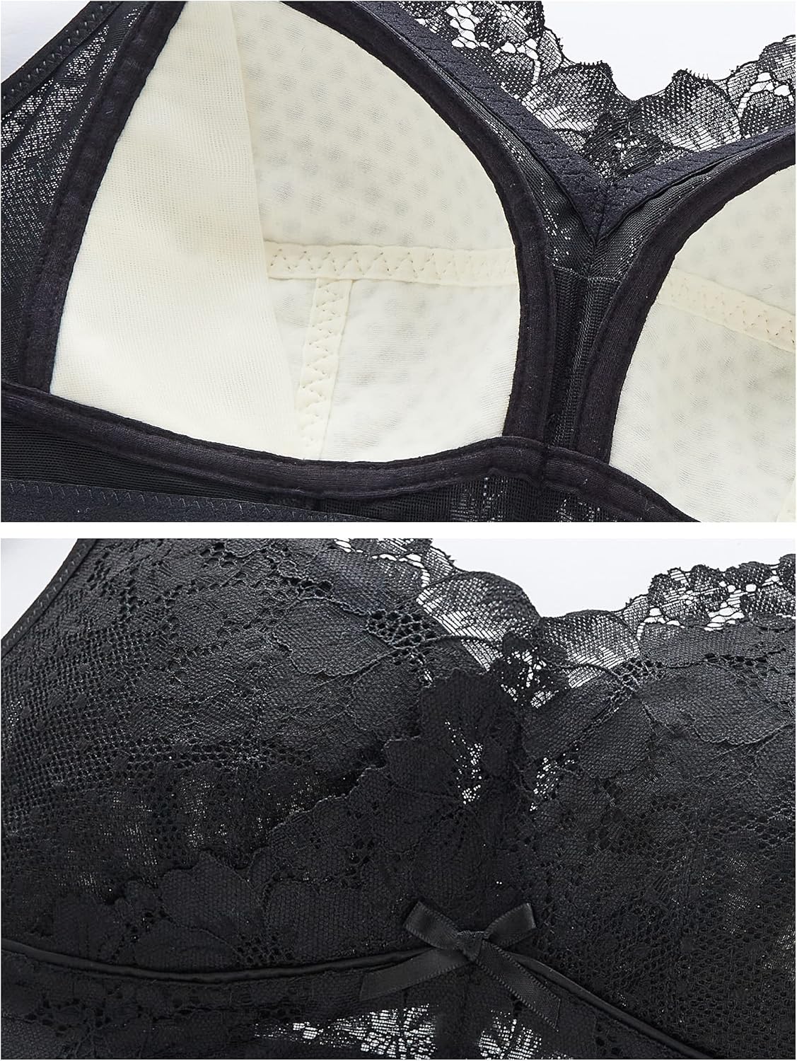 AILIVIN Wireless Full Figure Plus Size Minimizer Lightly Lined Cups Womens Bra