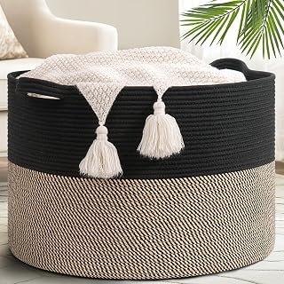Goodpick 115L Extra Large Storage Basket for Blankets Toys for Nusery Room
