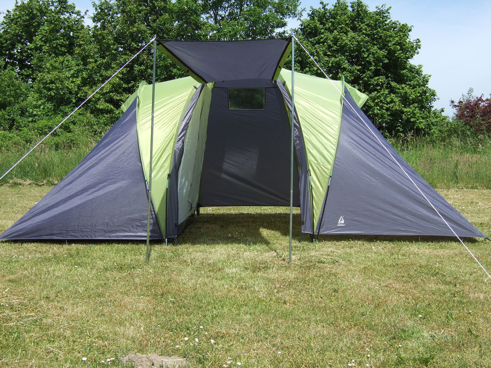 4 5 6 Mann FAMILIENZELT CAMPINGZELT Camping Zelt Sierra 6 2 KABINEN 3000 MM