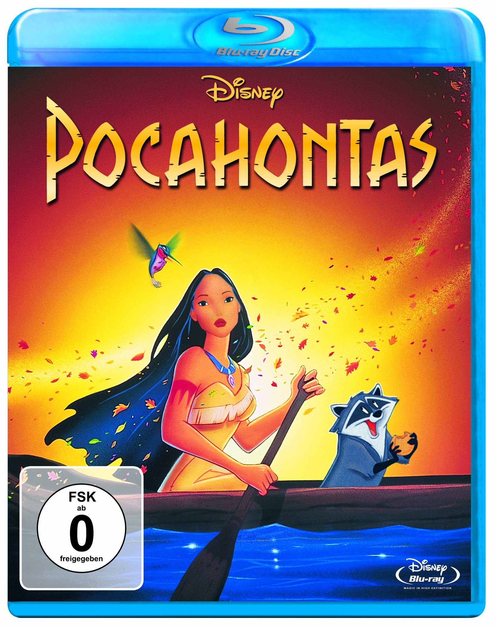Pocahontas Blu-ray para solucionar la falta de clásicos animados estables sin conexión