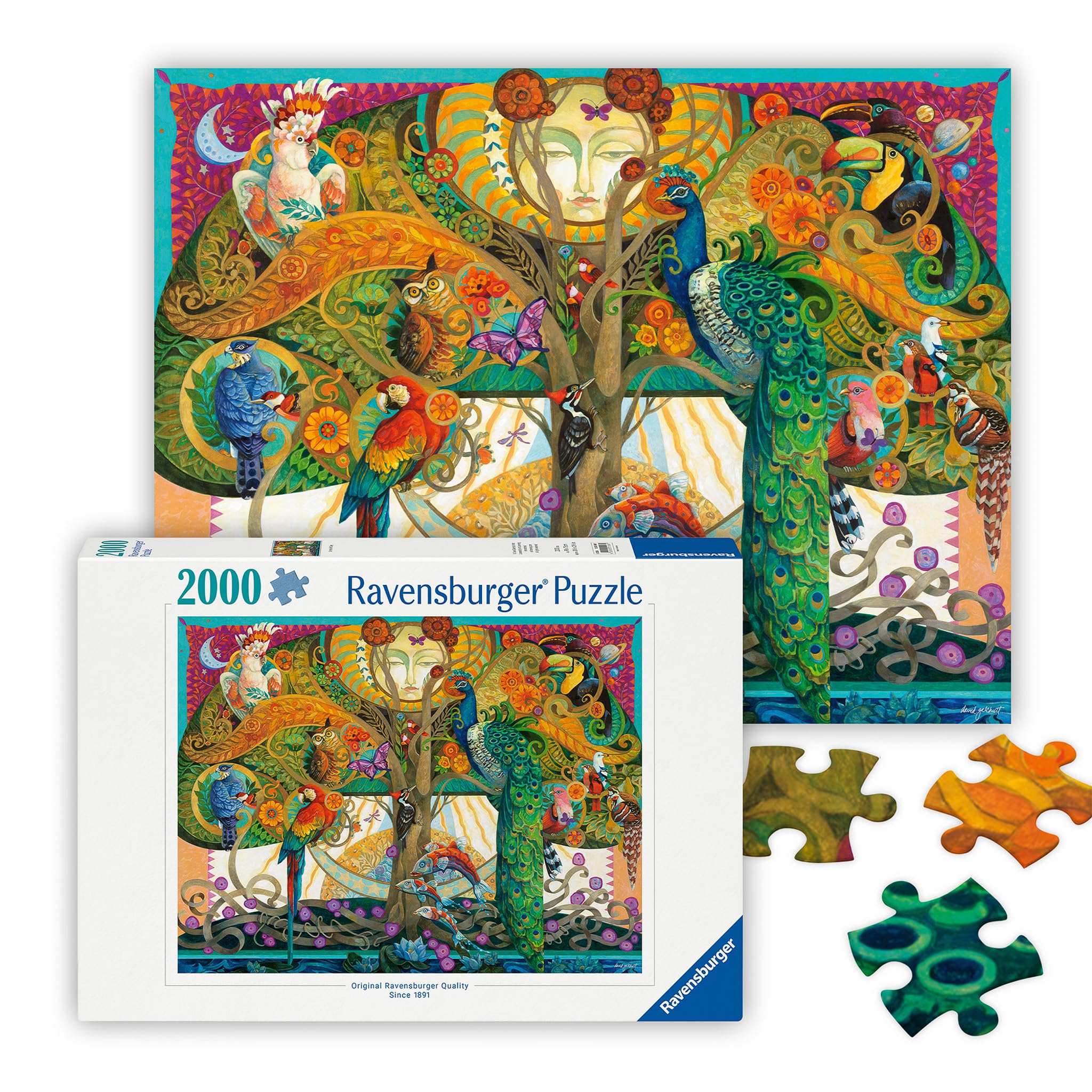 Ravensburger On The 5th Day 2000 Piece Jigsaw Puzzle for Adults - 12001008 - Handcrafted Tooling, Made in Germany, Every Piece Fits Together Perfectly